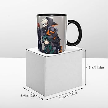 Amazon.co.jp: Mnkqq セラミック ティーカップマグ ヒロアカ
